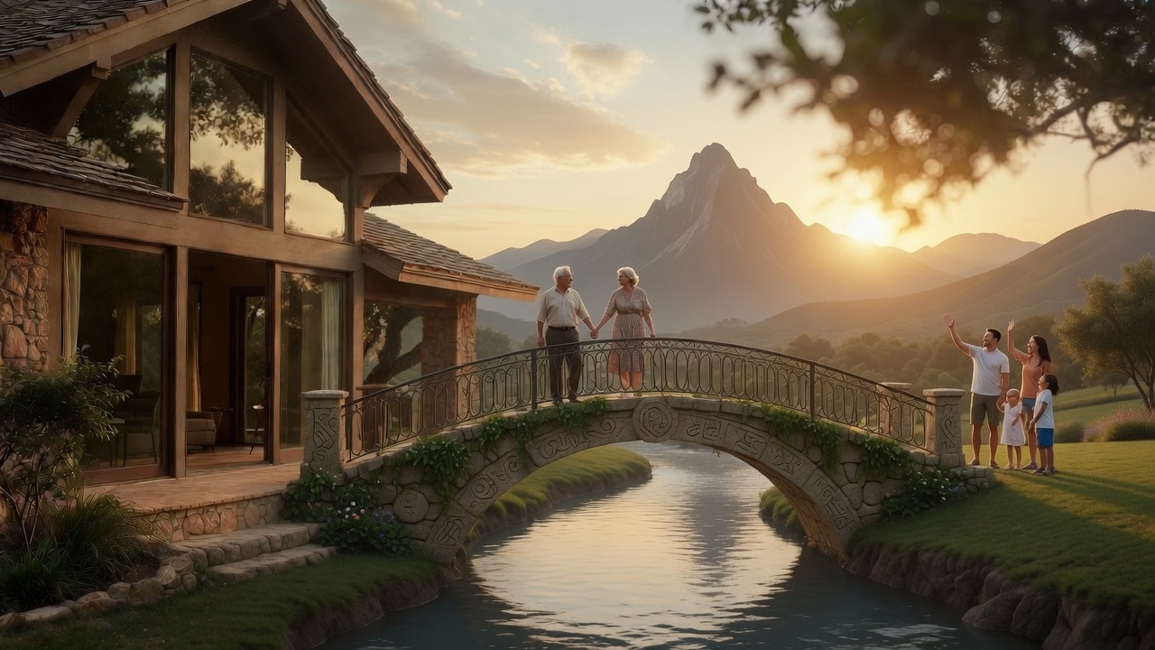 Open landscape at first light, representing care that is funded for the rest of a person's life
